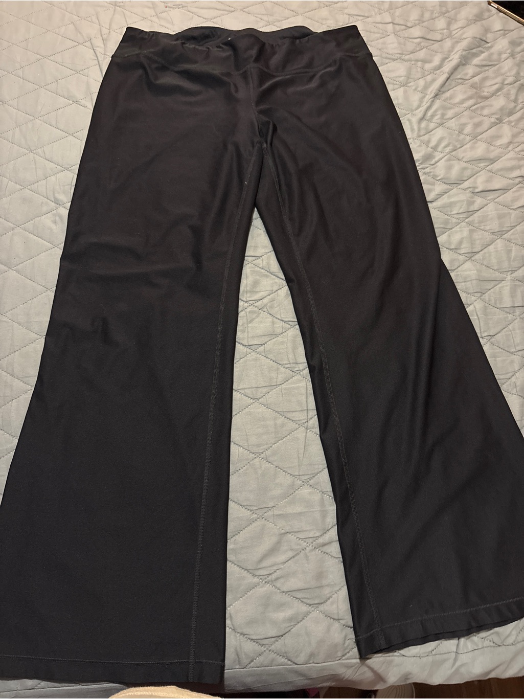 Xersion Black Athletic Wide-Leg Pants
